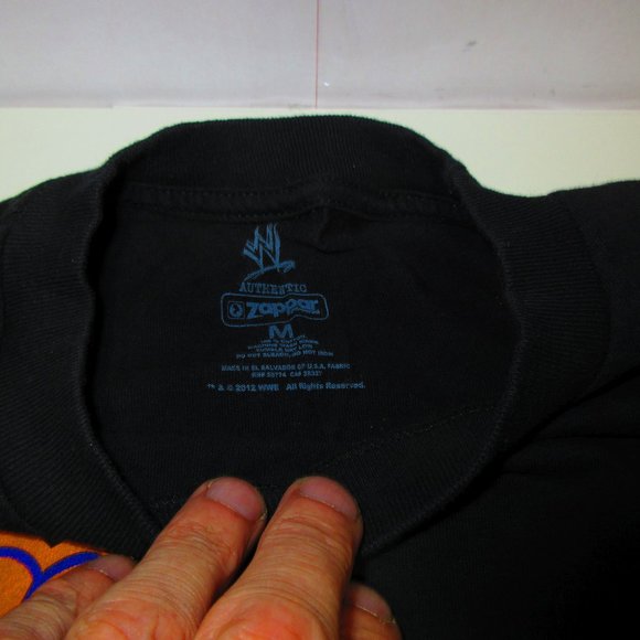 Zack Ryder WWWYK Men's Short Sleeve T-Shirt, Size M Black Lady Libery - Picture 2 of 3